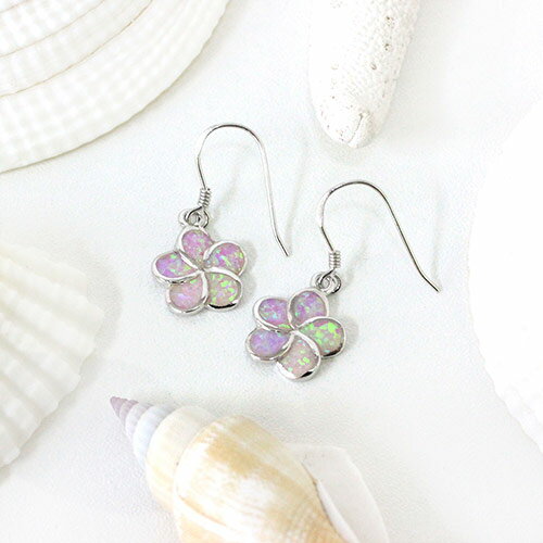 ハワイアンジュエリー ピアス プルメリアピンク オパール SSE-OP12-Hギフト プレゼント 誕生日 お祝 クリスマス 記念日 ホワイトデー かわいい おし...