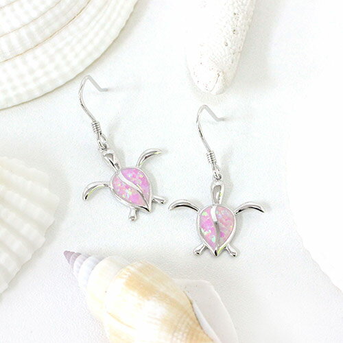 ハワイアンジュエリー ピアス ホヌピンク オパール SSE-OPT04-Hギフト プレゼント 誕生日 お祝 クリスマス 記念日 ホワイトデー かわいい おしゃれ