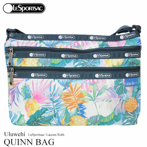 LeSportsac×Lauren Rothハワイ限定 LeSportsac レスポートサック レスポウルヴェヒ Uluwehi K605 クイーン バッグ 3352ショルダーバッグ おしゃれ 可愛い