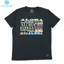 ハワイ メンズ Tシャツ TORI RICHARD トリリチャードMuch Aloha Tee (ブラック) S Mサイズおしゃれ ヴィンテージ ギフト プレゼント 黒