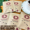 カウコーヒー ハワイアンコーヒー 飲み比べ シングルサーブ Big Island ハワイ島5袋セットドリップタイプ 100％ハワイ産 スペシャルティコーヒー コナコーヒー カウコーヒーアイカネ 土産 お歳暮 お中元 ギフト プレゼント お祝い 高級