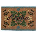 屋外用玄関マット ニウMAT HONU QUILT ホヌキルト コイヤーマット 屋外用 45cm×65cmKahiko ハワイアン雑貨 インテリア マット おしゃれ かわいい ハワイ雑貨