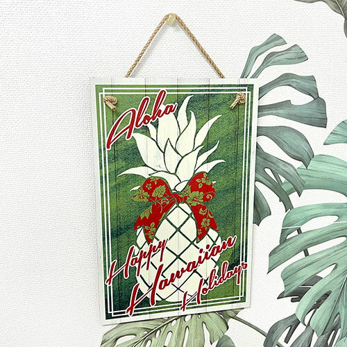 アートパネル アートボード 壁掛け インテリア PINEAPPLE パイナップル メレカリキマカ サインボードKa..