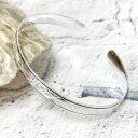 バングル ハワイアンジュエリー シルバー スクロール ブラック ボーダー バングル 8mm B5016-8 ハワイアン 雑貨 ギフト プレゼント クリスマス