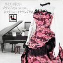《フォーマル衣装》ピンク 赤 黒 薔薇 カラードレス 5号フリー (CLC5111) クラレナ Aya na ture 演奏会 ステージ衣装 チョーカー イヤリング付き【ドレス】 【洋装】【中古】 (USED品)(リサイクル)【cd7】【cd9】