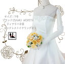 《フォーマル衣装》販売 クラレナの ISAMU MORITA ネックレス イヤリング 手袋 ティアラ付き ウエディングドレス 7号 (CLW1235)【中古】(...