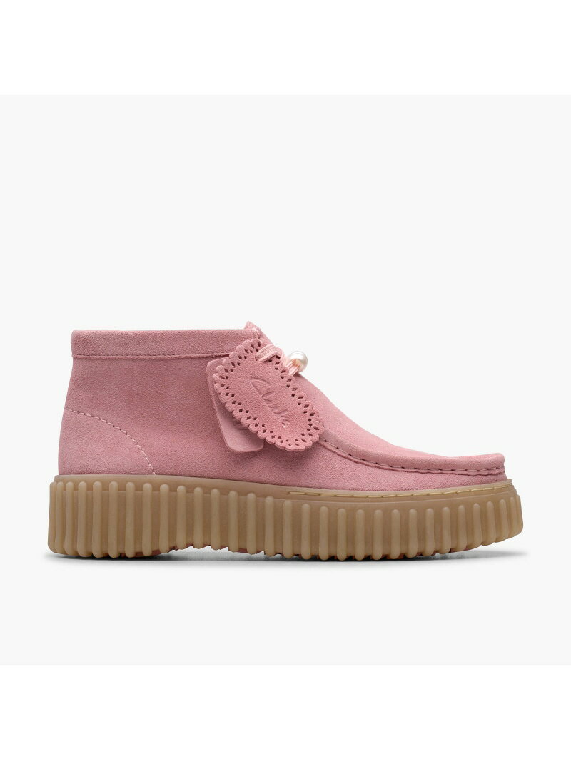 Torhill Moss Clarks クラークス シューズ・靴 スニーカー ピンク【送料無料】[Rakuten Fashion]