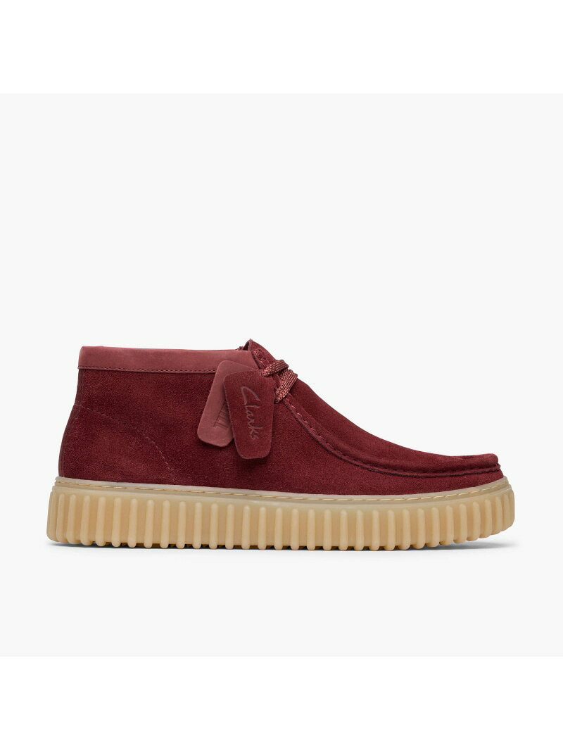 Torhill Hi Clarks クラークス シューズ・靴 スニーカー ワインレッド【送料無料】[Rakuten Fashion]