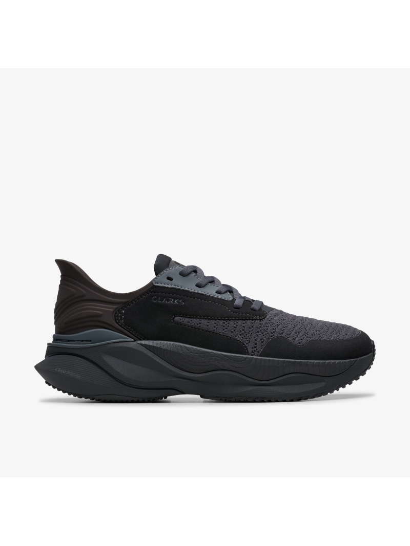 Clarks Pace Clarks クラークス シューズ・靴 スニーカー ブラック【送料無料】[Rakuten Fashion]