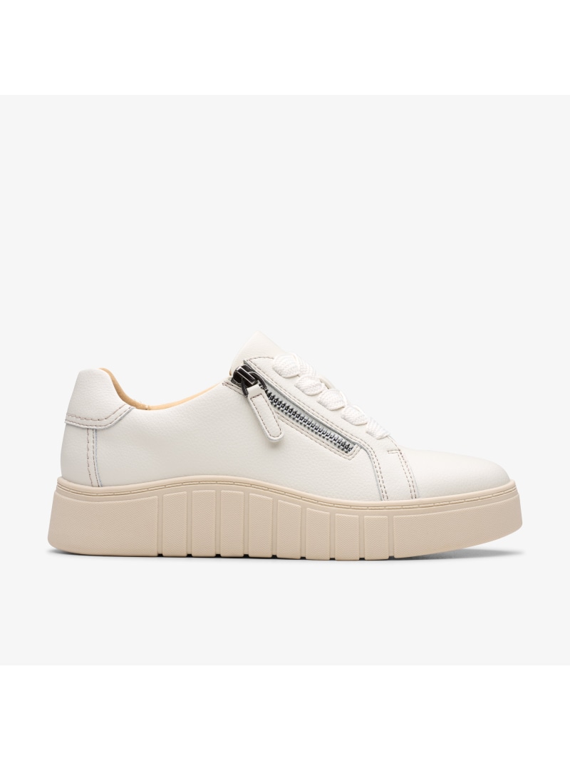 Mykah Joy Clarks クラークス シューズ・靴 スニーカー ホワイト【送料無料】[Rakuten Fashion]