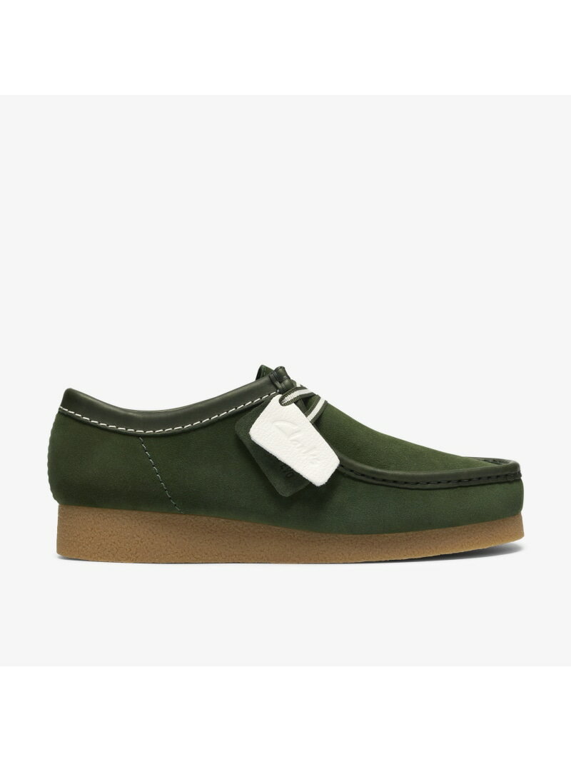 WallabeeEVO Clarks クラークス シューズ・靴 モカシン・デッキシューズ グリーン【送料無料】[Rakuten Fashion]