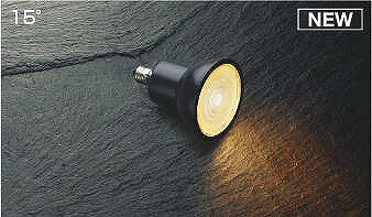 コイズミ LEDランプ ダイクロイックハロゲン球形 ブラック 電球色 2700K 15° AE50511E