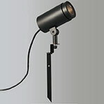 Rakuten - 山田照明 コンパクトスポットネオ100 屋外スポットライト 黒 LED 電球色 調光 狭角 AD-3235-L