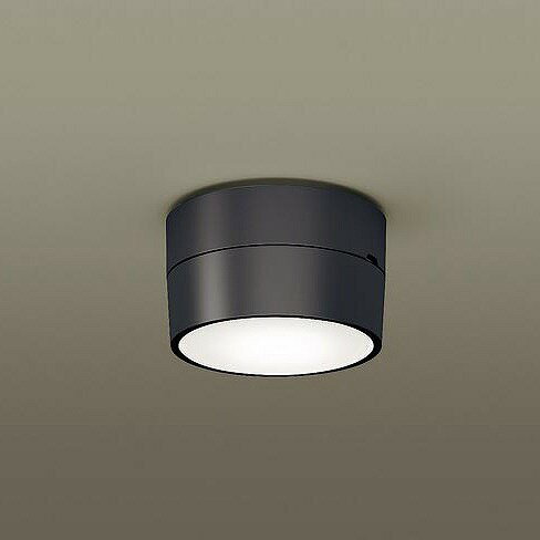 パナソニック 軒下用シーリングライト ブラック LED（温白色） 拡散 XLGE5105CE1