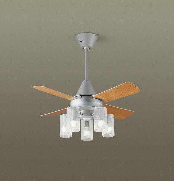 電圧：100VVA：74KVA：0.074消費電力：51W（固有）エネルギー消費効率：74.6lm/W色温度：2700KRa：Ra80注意事項※天井の取付位置に補強材があることをご確認下さい。返品・交換について「返品不可」：返品不可の商品⇒詳細はこちらをクリック※当店ではお客様都合による交換は受け付けておりません。メーカー/品番パナソニック XS96013F商品カテゴリ照明器具 シーリングファン パナソニック取付方法取付・電気工事が必要です。適応畳数〜10畳リモコンについてリモコン送信器同梱本体サイズ幅φ900・高746 8.9kg商品説明カラー区分： シルバーランプ色： インテリア合計W数： 51ランプ・W数： LED電球一般電球タイプ7.0W5灯（E26）主な仕様： パナソニック 白熱電球60形5灯器具相当■検索コード 20220506■ジャンル インテリア・寝具・収納 ライト・照明器具 天井照明 シーリングファン■カテゴリ 照明器具 シーリングファン パナソニックその他注意事項※本商品は、メーカー取り寄せのため、欠品している場合がございます。※画像はイメージです。商品の詳細はメーカー受付窓口/HPにてご確認ください。※掲載商品は予告無く販売終了となっている場合もあり、掲載商品全ての出荷確約をするものではありません。パナソニック シーリングファンXS96013F 本体色：シルバー