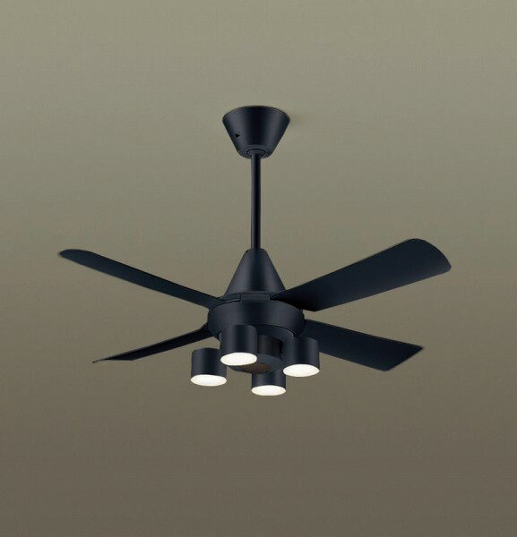 電圧：100VVA：67.8KVA：0.0678消費電力：47W(固有)エネルギー消費効率：90.2lm/W色温度：2700KRa：Ra83注意事項※天井の取付位置に補強材があることをご確認ください。返品・交換について「返品不可」：返品不可の商品⇒詳細はこちらをクリック※当店ではお客様都合による交換は受け付けておりません。メーカー/品番パナソニック XS94029商品カテゴリ照明器具 シーリングファン取付方法取付・電気工事が必要です。(シーリングファン)リモコンについてリモコン送信器同梱本体サイズ幅φ1100・高648 7.8kg商品説明カラー区分： ブラックランプ色： インテリア合計W数： 47ランプ・W数： LEDフラットランプφ70 クラス500 4灯(口金GX53-1)主な仕様： パナソニック 白熱電球60形4灯器具相当■検索コード 20220909■ジャンル インテリア・寝具・収納 ライト・照明器具 天井照明 シーリングファン■カテゴリ 照明器具 シーリングファンその他注意事項※本商品は、メーカー取り寄せのため、欠品している場合がございます。※画像はイメージです。商品の詳細はメーカー受付窓口/HPにてご確認ください。※掲載商品は予告無く販売終了となっている場合もあり、掲載商品全ての出荷確約をするものではありません。パナソニック シーリングファンXS94029 本体色：ブラック