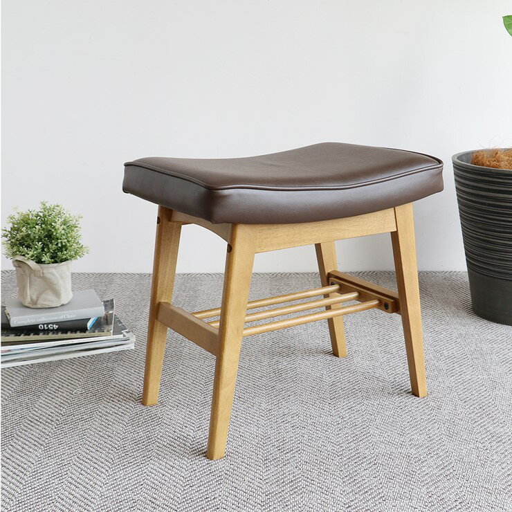 y[J[z Ibg}Xc[ Rasic Ottoman Stool PVCuE RAS-3689PVBR 