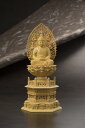 【メーカー直送】 阿弥陀如来 TAN-237 木彫り仏像 天然木 柘植 置物 置き物 ミニサイズ コンパクト 持ち運び可能 彫刻 開運 縁起物