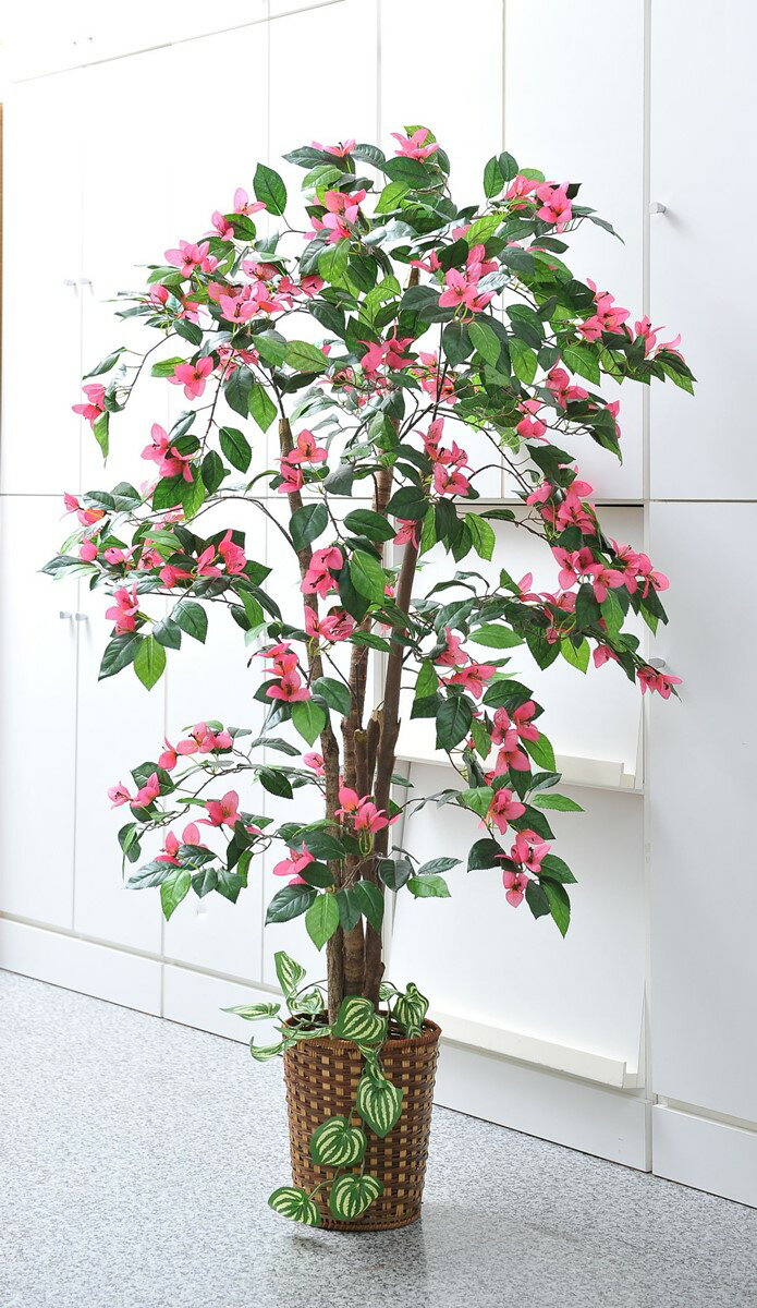 【メーカー直送】 フェイクグリーン ブーゲンビリア 谷村実業 TAN-630 人工観葉植物 造花 リビング 玄..