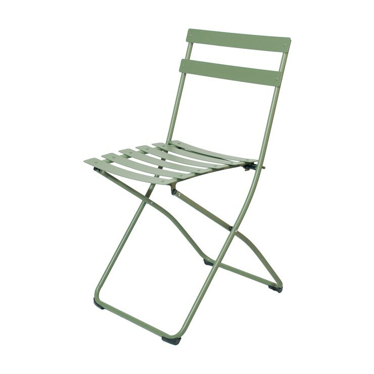 【メーカー直送】 FIAM 折りたたみチェア スプリング セージグリーン 2脚セット 4582255107735 幅425奥..