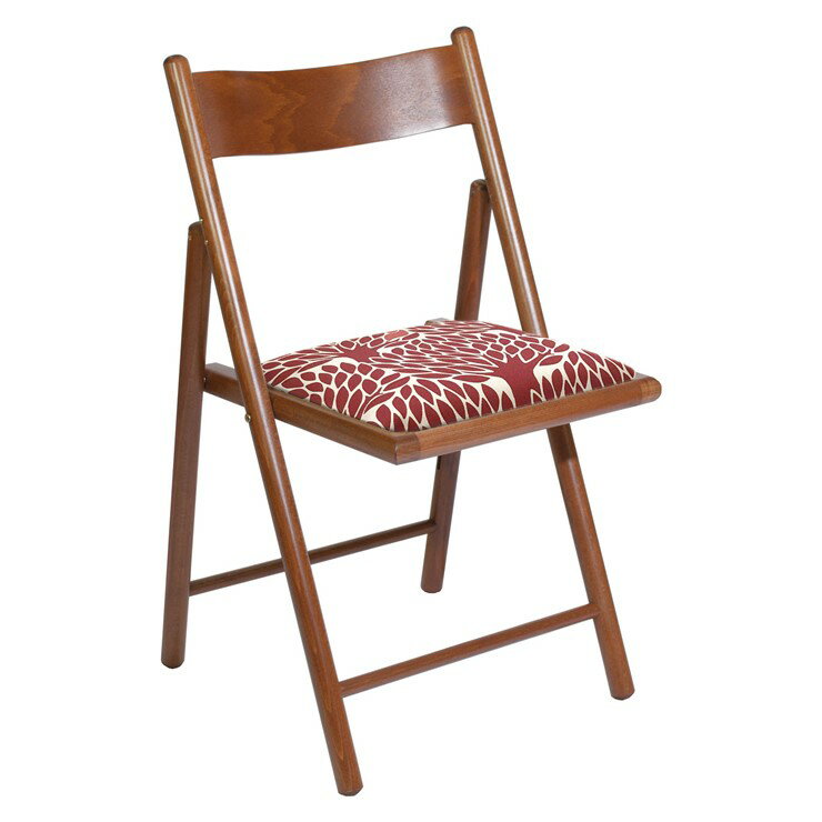 【メーカー直送】 LaSedia エレメンツチェア ジルスタッド ウォルナット/ツリー レッド W460×D490×H810座高450mm 4580796400421