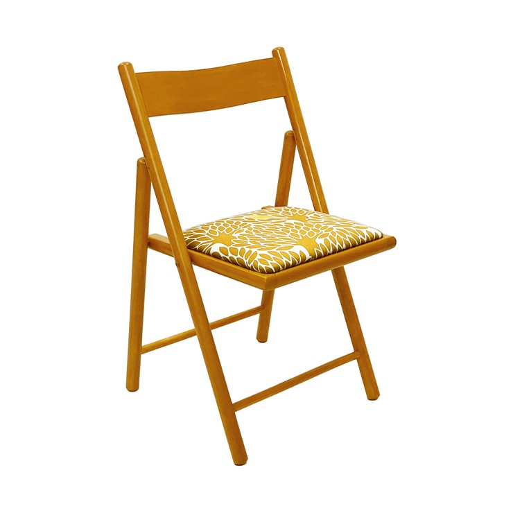 【メーカー直送】 LaSedia エレメンツチェア ジルスタッド ライトウォルナット/ツリー イエロー W460×D..