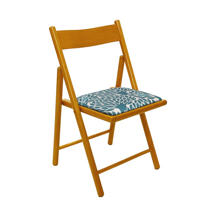 【メーカー直送】 LaSedia エレメンツチェア ジルスタッド ライトウォルナット/ツリー ブルー W460×D49..