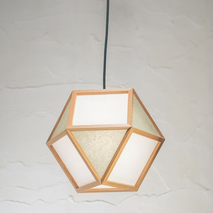 【メーカー直送】 新洋電気 的 和風ペンダントライト 白×銀鼠 白熱灯 AP830-B 和室 照明 強化和紙 ワー..