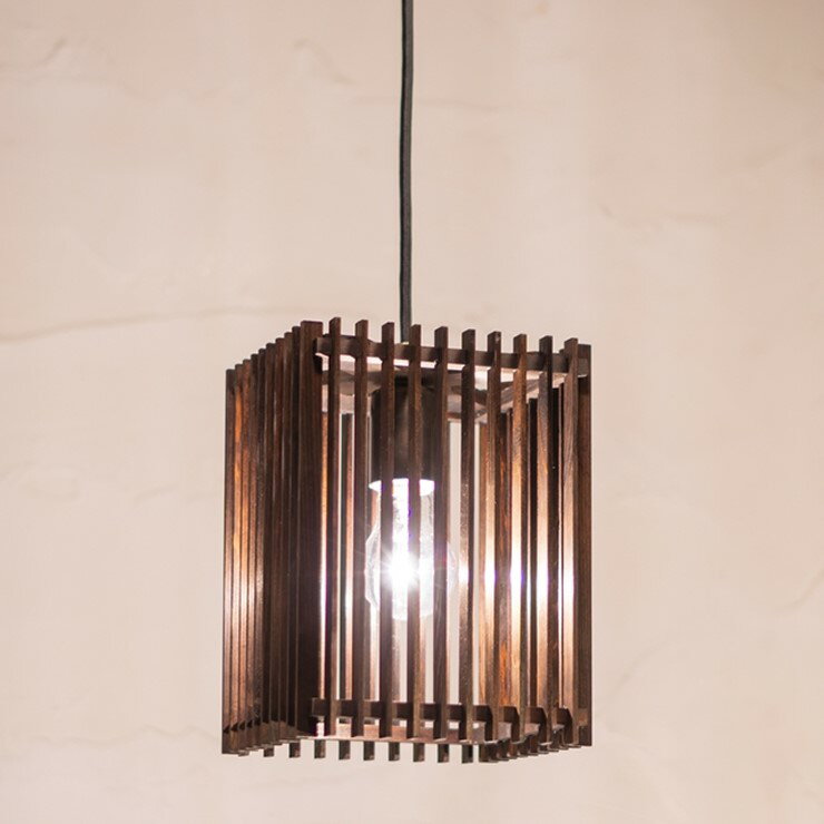 【メーカー直送】 新洋電気 簾 和風ペンダントライト 白熱灯 AP846 和室 照明 強化和紙 おしゃれ 日本製 国産 木製