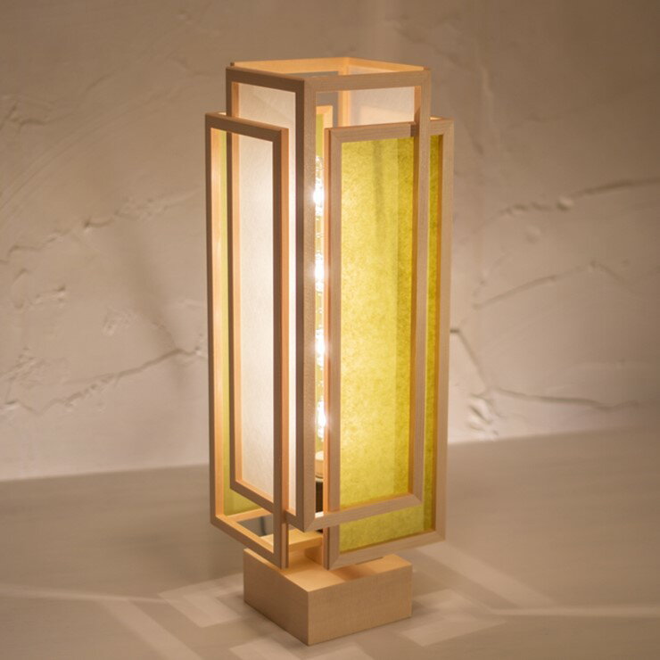 【メーカー直送】 新洋電気 旬 和風スタンドライト 白×萌葱 白熱灯 A537-F 和室 照明 強化和紙 ワーロン素材 おしゃれ 日本製 国産 木製