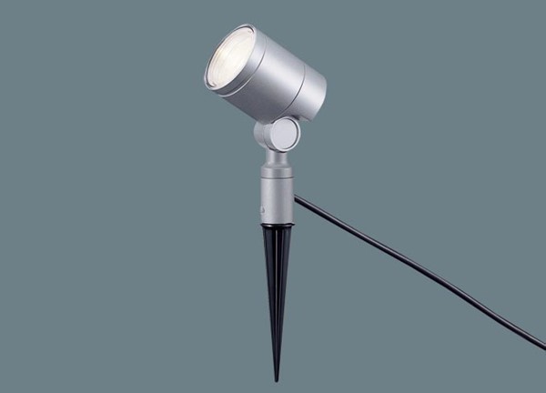 屋外用スポットライト スパイク式 シルバー LED(電球色) 集光 XLGE0003CT1 パナソニック