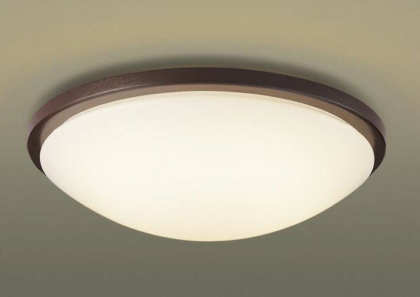 小型シーリングライト LED（電球色） 拡散 ウォールナット φ400 パナソニック LGB52639LE1 天井照明 廊下 内玄関