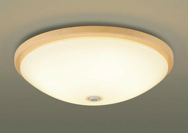 Rakuten - 小型シーリングライト センサー付 LED（電球色） 拡散 メイプル φ400 パナソニック LGBC81036LE1 天井照明 廊下 内玄関