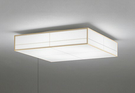 日式照明 - 和風シーリングライト プルスイッチ付 OL291701NR オーデリック