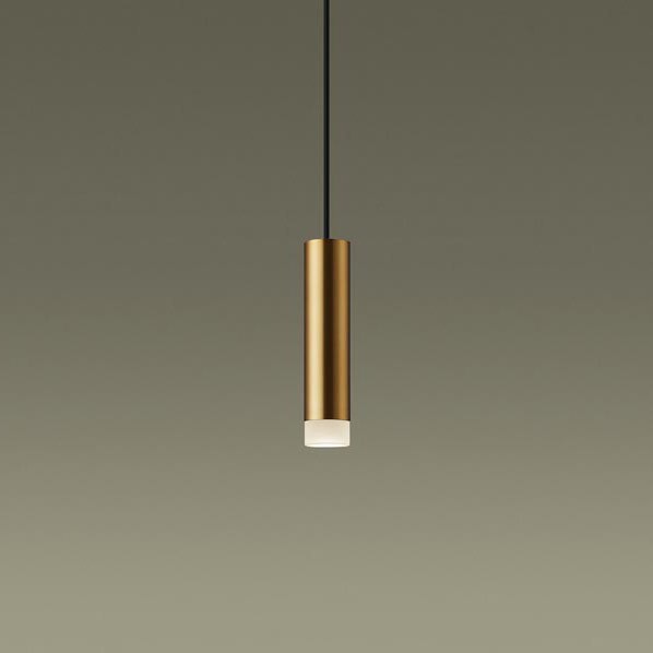 Vaulted Ceiling - パナソニック Premium Collection コンパクトランプペンダントライト ブラス H200 LED 温白色 調光 集光 420lm XSZB16203CB1