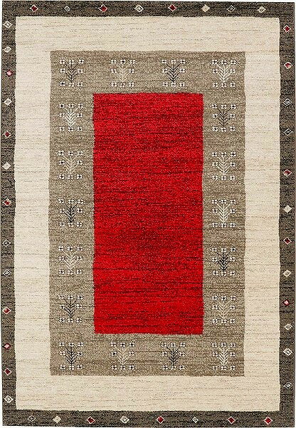 【メーカー直送】 カーペット ラグ マット 160×230cm 約3畳 レッド おしゃれ・防炎・抗菌・消臭・ホットカーペット対応・床暖房対応・遊び毛が出にくい・お掃除ロボット対応・ベルギー製 3306 ヴォルテ Prevell