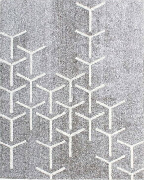 【メーカー直送】 2316 Prevell ラグ カーペット マット スコープ 00_グレー 約130×190 cm
