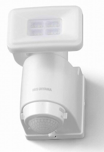 Rakuten - アイリスオーヤマ 乾電池式防犯センサーライト 1灯 400lm LED（光色切替） LSL-B1SN-400
