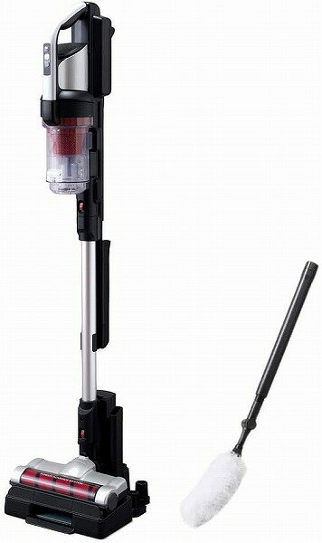 充電式サイクロンスティッククリーナー パワーヘッド モップスタンド付 SCD-131P アイリスオーヤマのサムネイル