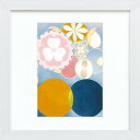 【メーカー直送】 The Ten Largest No.2 Childhood ヒルマ・アフ・クリント 絵画 スクエア G10-219 おしゃれ 額縁 複製版画 額絵