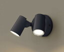 【在庫有 即納】 パナソニック 屋外用スポットライト センサー付 ブラック LED(電球色) 拡散 LGWC40480LE1
