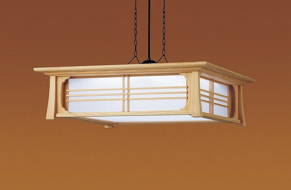 144 Sq. Ft - パナソニック 匠のあかり 和風ペンダントライト 〜8畳 秋田杉 LED 調色 調光 LGBZ6216K