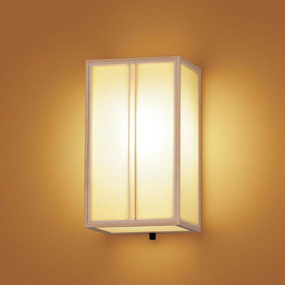 Rakuten - パナソニック 和風ブラケットライト 白木 LED(電球色) LGB87077K