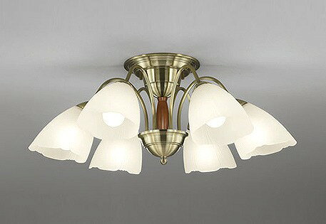 オーデリック シャンデリア 〜8畳 6灯 LED（電球色） OC006917LR