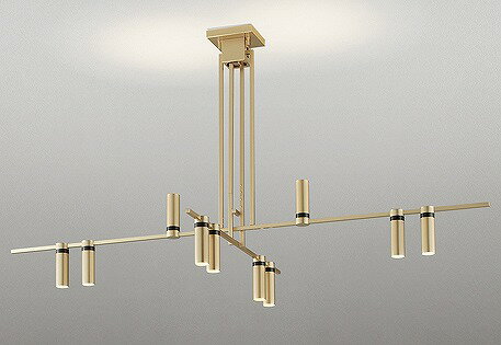 法人限定 オーデリック シャンデリア 〜14畳 ゴールド 10灯 LED 調色 調光 Bluetoo...