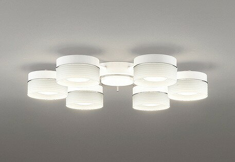 オーデリック シャンデリア 〜8畳 6灯 LED（電球色） OC257171LR