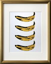 アートパネル アンディ・ウォーホル Andy Warhol Banana 1966 x4 IAW-62097 壁掛け アートフレーム 絵画 アートポスター 額 北欧 モダン おしゃれ 玄関 リビング