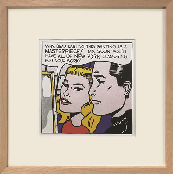 ȥѥͥ ꥭƥ󥹥 Roy Lichtenstein Masterpiece 1962 IRL-62519 ɳݤ ȥե졼  ȥݥ  ̲    ӥ