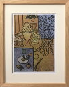 A[gpl }eBX Henri Matisse Interior in Yellow and Blue 1946 IHM-62136 Ǌ| A[gt[ G A[g|X^[ z k _   rO