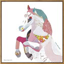 アートパネル 細川華歩 ND Concept Frame Kaho Hosokawa Pony IKH-60915 壁掛け アートフレーム 絵画 アートポスター...